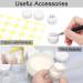 100 Pieces 5ml Mini Clear Cosmetic Bottles - Empty Trial Containers for Lip Balm & Lotion - Transparent Cremeglas with Screw Cap - Ideal for eCommerce - Buy Online on SooperMarket.com