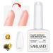 SAVILAND Clear Builder Nail Gel - 15 ml Builder Nail Gel In A Bottle Nail Extension Gel Hard Gel Nail Strengthener Gel Rich in Castor Oil & Vitamin E for Damaged Nails Nail Repair Reforcement Nail Art A- Clear Builder Gel