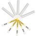 Healeved 20 Pcs White Lying Silkworm Pen Pencil Eyeshadow Stick White Eye Pencil Eye Shadow Pen Abs - Buy Online on SooperMarket.com