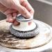 GIISH Stainless Steel Scrubber Heavy Duty Pot Scrubbers Dish Scrubber with Handle Cleaning Brush Wash for Dish - Buy Online on SooperMarket.com