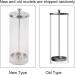 2 Types Disinfection Jar Glass Sterilization Container Sanitizer Glass Manicure Tools for Salon Hairdresser(9 inches) - Buy Online on SooperMarket.com