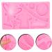 STOBOK Silicone Baking Mold Sports Shoes Sports Ball Theme Mold Soft Cake Mold Supple Fondant molds Chewing Gum Trophy aldult Decorate Football kit Chocolate Adult molds - Buy Online on SooperMarket.com
