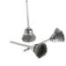 JOYKK 3Pieces Steel Wire Wheel Brush Head Abrasive Deburring Drilling Tools Bowl-shape - Silver - Buy Online on SooperMarket.com