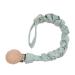 geneic Baby Schnullerkette aus Buchenholz mit Clip f r zahnende Babys
