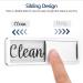 HOLIDYOYO Dishwasher Magnet Clean Dirty Sign Non-scratching Sticky Tab Clean Dirty Running Empty Magnet Lissabergs Slide Indicator for Better Kitchen Home - Buy Online on SooperMarket.com