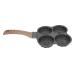 PRETYZOOM 1pc Hamburger Pancake Pan Mini Pan Pancake Maker Pan Kitchen Accessory 4 Hole Omelette Pan Egg Pan for Gas Stove Omelette Frying Pan Medical Stone Fried Eggs Egg Plate