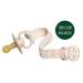 Nip Stay Green Organic Cotton Pacifier Tape - Adjustable Clothing Protector - Made in Germany - Brown - Buy Online on SooperMarket.com