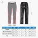 AXESQUIN 3XL Men's Waterproof Rain Pants - Breathable Lightweight Windproof Cycling & Hiking Overpants - Black - Buy Online on SooperMarket.com
