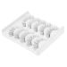 OSALADI 5 Pairs Short False Eyelashes Natural Mascara Makeup Mascara Eye Mascara Eye Lashes Glue Cosmetic 3d