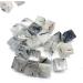 5pc 18mm-25mm Black Tourmaline in Quartz Tumbled Stone Gemstone Polishing Cube ERTEYIN - Buy Online on SooperMarket.com
