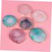 KALLORY Nail Rest Stand Nail Palette Nail Gel Eyeshadow Mixing Painting Palette Coating Eye Shadow Manicure medium Green - Buy Online on SooperMarket.com