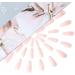 Coffin False Nails Long Nude Press On Acrylic Stick On Nails - 24pcs for Women and Girls - Buy Online on SooperMarket.com