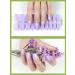 Kalolary Lavender Gel Nail Polish Strips - 20 Self-Adhesive Wraps with Nail File and Stick - Buy Online on SooperMarket.com