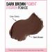 YFULFILL Dark Brown Eyebrow Stencil Kit - Waterproof Stamp with Sponge Applicator - Buy Online on SooperMarket.com