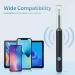 NURSETEK Ear Wax Removal Tool Ear Wax Removal Ear Cleaner with 1080P HD Camera Ear Wax Cleaning Kit Ear Wax Removal Tool for iOS and Android (Black) - Buy Online on SooperMarket.com