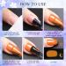 MIZHSE Mood Temperature Color Changing Nail Polish Set - 8 Colors Glow in the Dark Gel Polish Kit for DIY Nail Art Manicure at Home - Buy Online on SooperMarket.com