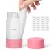 Olatay Travel Bottle TSA approved 4-in-1 Leak-Proof Bottle 4 * 60ml/2oz with 2 Pre-printed Labels for Travel Gym Camping Carry-On Travel Size Toiletries Shampoo Lotion Bottle for Women Men Pink