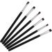 Baluue 18 Pcs Flat Eyebrow Brush Flat Concealer Brush Makeup Tool Cosmetics Tool Black Artificial Fiber - Buy Online on SooperMarket.com