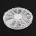 Silver Rhinestones Glass Boxes Manicure Art Shiny 1.5mm Wheel - Buy Online on SooperMarket.com