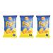 Twins Snacks Baked Puffs - Crunchy and Flavorful Snack Bites for Every Occasion - On-the-go Munchies - Anytime & Anywhere Eat - Enjoy at Home School Work (Pack of 3 Flips (Extra Cheesy)) Flips (Extra Cheesy) 100.00 g (Pack of 3)