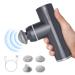 Snailax Mini Massage Gun, Deep Tissue Percussion Massager Gun,Rechargeabe USB Portable Muscle Massager,Quiet & Small Handheld Massager for Athlete,Back,Neck,Body Massage Tool,Gifts for Men,Women