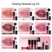 AKARY Glowing Renewal Lip Oil - Nourishing Tinted Lip Tint High Shine Finish Plumping Lip Gloss for Dry Lips - 03 Honey - Shop Internationally - Buy Online on SooperMarket.com