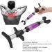 Chiropractic Handheld Device for Spine Adjustment - Ergonomic Manual Massage Tool with Case - Ideal for Men & Women - Violet - Buy Online on SooperMarket.com