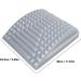 Back Pain Relief Cushion - Portable Lumbar Support & Acupuncture Stimulator for Ultimate Comfort - Buy Online on SooperMarket.com