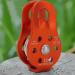 Jadeshay Rieme Disc Wheel - High-Performance 26KN Climbing Roller for 12mm Rope Aluminum Alloy Orange - Buy Online on SooperMarket.com