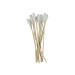 Cotton buds 50 pieces large head one-sided 150mm wooden cotton swabs non-sterile