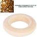 Alomejor 100pcs 25mm Baby Teething Relief Ring | Safe DIY Craft Accessories for Baby Crafts - Buy Online on SooperMarket.com
