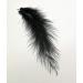 100pcs Black Marabou Feathers 4-6 Inches for Crafts, Dream Catcher & Fly Tying - Buy Online on SooperMarket.com
