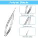 Professional Extra Fine Curved Cuticle Scissors for Precision Grooming - Eyebrow, Eyelash, and Nail Trimming Kit - Buy Online on SooperMarket.com