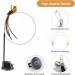 Cat Interactive Toys with Feather Refill - 9PCS Set for Exercising and Eliminating Boredom - Buy Online on SooperMarket.com
