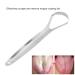 Stainless Steel Adult Tongue Scraper Set - Portable Reusable Fresh Breath Cleaner (2pcs, S) - Buy Online on SooperMarket.com