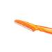Almost Famous Women's Face Exfoliator Beauty Razors - Orange 3 Pack for Hair Removal, Eyebrow Trimming, and Neck Grooming - Buy Online on SooperMarket.com