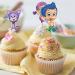 Guppies Ocean Sea Theme Happy Birthday Cake Topper & Mini Cupcake Decorations - 25 Pack - Buy Online on SooperMarket.com