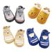 XM-Amigo 4 Pairs of Baby Boys Girls Indoor Slippers Anti-Slip Socks Shoes 12-18 Months Blue Set01