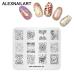 4pcs Nail Art Stamping Plates - Animal & Plant Dream Catcher Templates for DIY Decoration - Buy Online on SooperMarket.com