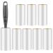 8 Rolle lint roller clothing lint roller animal hair 480 leaves Self -adhesive paper with 1 rollers lint rolls for clothing sofa carpet hair dust dog fur cat fur bed