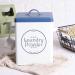 Luzhengyang Laundry Powder Detergent Container Tin Box 9 x 6 x 7 Inches Storage up to 11lb/ 5kg - Buy Online on SooperMarket.com