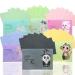 Blotting Paper 600 PC L schpaper for Ironing Oil Control Paper Blottpaper for Greasy Skin Care Blottbaper Face For Men And Women Suitable for Oly Haut (6-style) Multi-colored 100 pieces (6-pack)