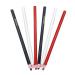 Yoliko Sewing Mark Pencil 6PCS White/Black/Red 3Colors Invisible Erasable Fabric Pencils For Leather Cut Marks Student Drawing Tailor Marks