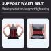 SOULAGRY Lower Back Brace - Back Support Belt Lumbar Brace - Adjustable Waist Protector Belt Lightweight Lower Back Support Brace for Lumbar Stability - Buy Online on SooperMarket.com