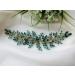Denifery Emerald Green Wedding Hair Vine | Bridal Gold Headpiece & Jewelry - Buy Online on SooperMarket.com