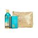 MAKARI Blue Crystal 2 Piece Gift Set & Free Makeup Bag - Brightening Bar Soap & Body Lotion Formulated with Glutathione for All Skin Types Botanical Self Care Kit for Women
