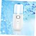 BELLIFFY Nano Water Replenishing Instrument Hydrator Mini Facial Cooling Steamer Nano Mister White Plastic - Buy Online on SooperMarket.com