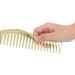 Hair Cutting Comb Wide Tooth Haircut Comb for Salon Hair Styling Heavy Design for All Hair Types (Gold) - Buy Online on SooperMarket.com