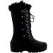 POLAR Women's Waterproof Tactical Snow Knee Boots - Size 7, Black - Buy Online on SooperMarket.com