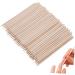 FRCOLOR 100pcs Nail Art Wood Sticks Orangewood Sticks for Nails Cuticles Nails Remover Tool Cuticle Sticks for Nails Nail Cleaning Sticks Wood Cuticle Pusher Wooden Sign Bamboo medium As Shown - Buy Online on SooperMarket.com
